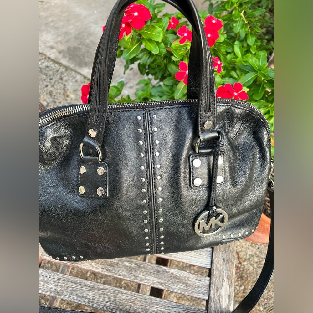 Michael Kors Astor Large Studded Leather Tote Bag